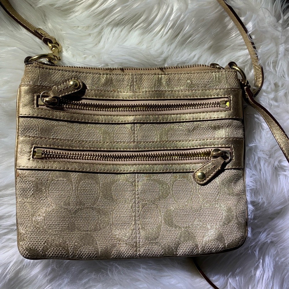 Gold Coach cross body